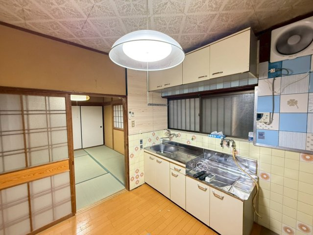 黒原新町戸建　賃貸のキッチン|キッチンです