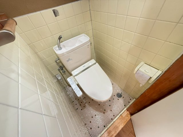 黒原新町戸建　賃貸のトイレ|トイレもきれいです