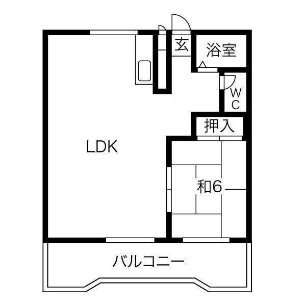 Ｇフォータン１８の間取り