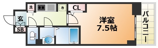 サムティ神戸BENIRの間取り