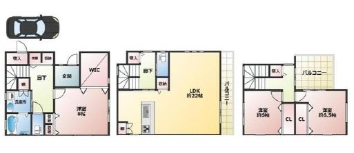 岸和田市加守町2丁目　中古戸建