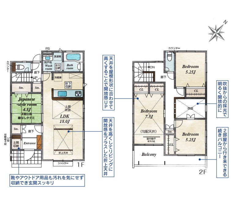 新築戸建　富士宮市小泉　全2棟　1号棟