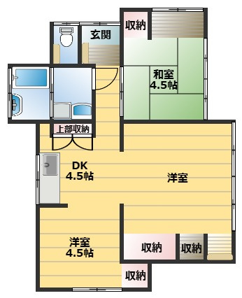 【間取り】 | 大牟田市歴木 | ☆間取図☆現況優先です！☆※6.0帖の和室⇒洋室にリノベーション済！☆