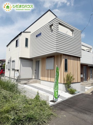 柏市西原128③　新築戸建　1号棟の駐車場|接道：南側4.0ｍ公道