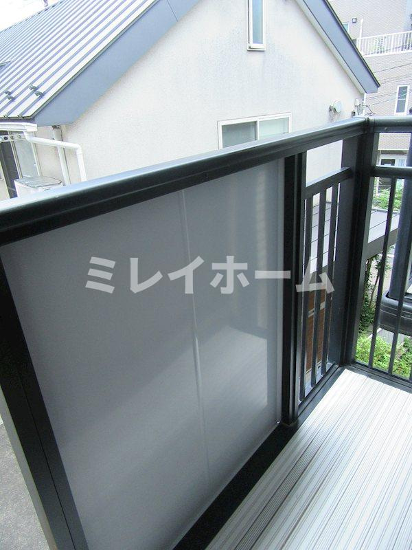 はちすか楼のバルコニー