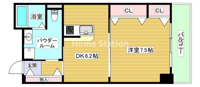 【間取り】 | リバーフォード中之島