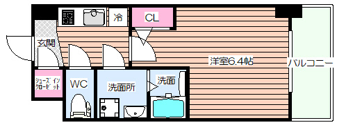 【間取り】 | アドバンス西梅田ビオス