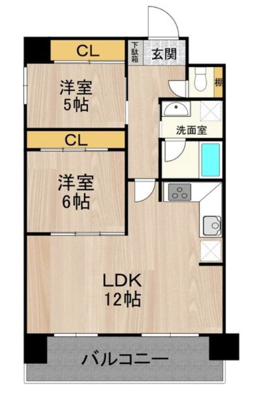 テンフォーティの間取り|現状有姿