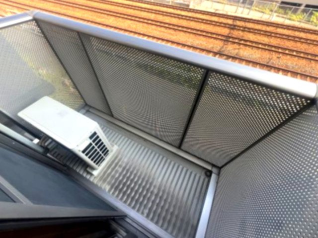 シャーメゾン本山北町のバルコニー