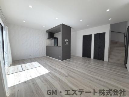 宮崎市大島町馬場尻　新築住宅（大島モデル６）の居間・リビング