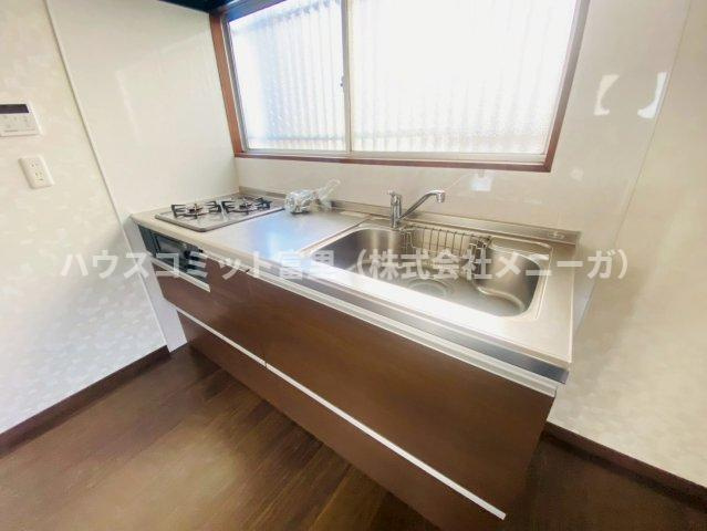根木名　平屋中古戸建のキッチン