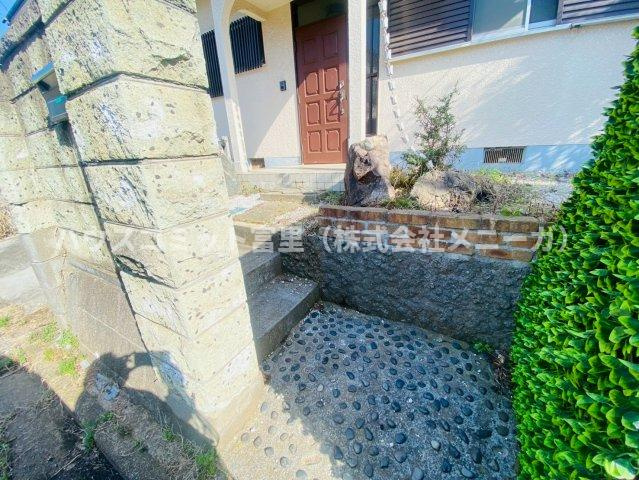 根木名　平屋中古戸建のエントランス