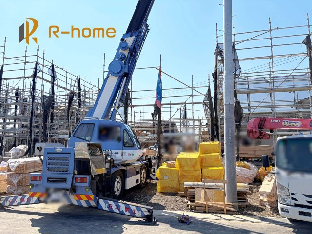 常総市本石下第12　新築戸建て　3号棟の外観|2026年5月完成予定！近隣の同仕様完成物件をご見学いただけます♪