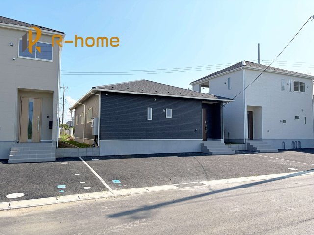 常総市本石下第12　新築戸建て　3号棟の外観|ご予約を頂ければ、『平日』はもちろん『早朝』や『夜間』もご見学可能です♪お気軽にお申し付けください♪