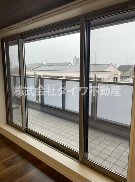 ケントスクエア八番館のバルコニー