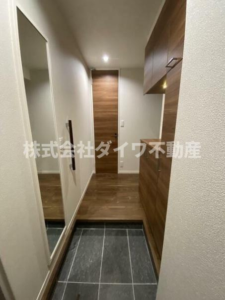 ケントスクエア八番館の玄関