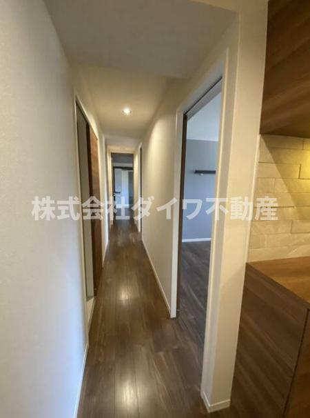 ケントスクエア八番館の内装|廊下