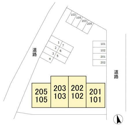 トゥインクルＳＡＴＯの区画図|当社、チルホームのHPもご覧ください(^^)/物件情報多数♪
