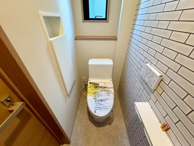 高知市朝倉本町（中）新築住宅のトイレ|清潔感のある空間で、家族みんなが使いやすいトイレ
