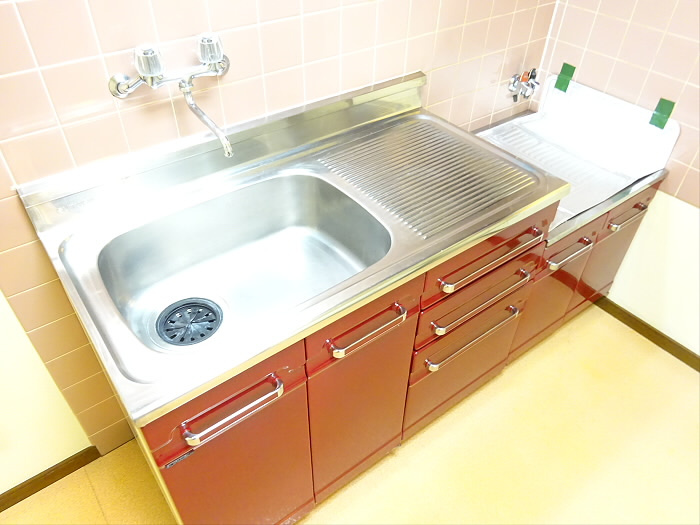 コーポ石川のキッチン|きれいなキッチンです