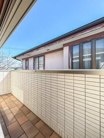 花伝テラスのバルコニー|陽当たり良好なバルコニーです