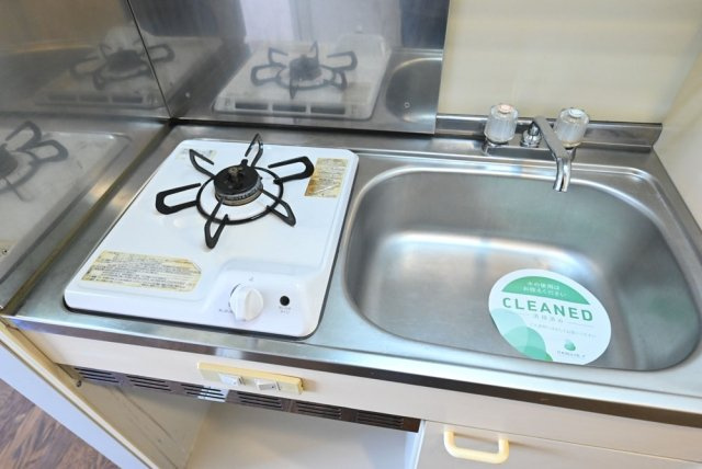 メゾンドール西荻窪のキッチン|1口ガスコンロ