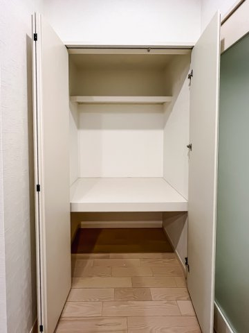 メゾン　ド　リーヴの収納|大きなものも収納できそうです