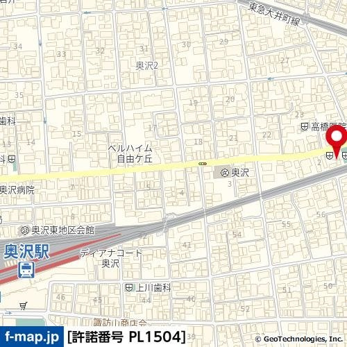 chateau de bliss の地図