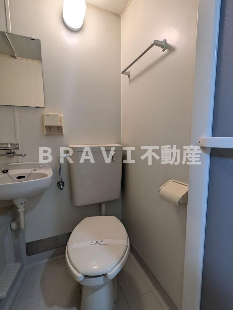 プランドール天満 BRAVI不動産のトイレ