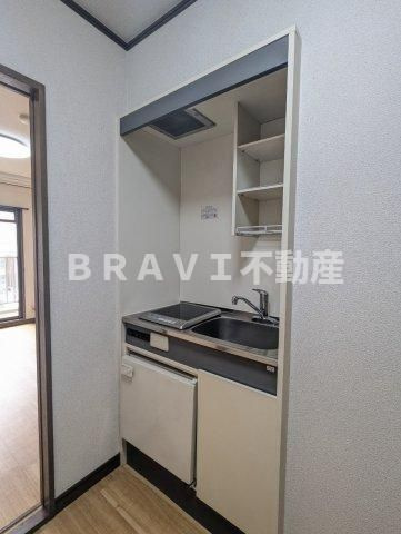 プランドール天満 BRAVI不動産のキッチン