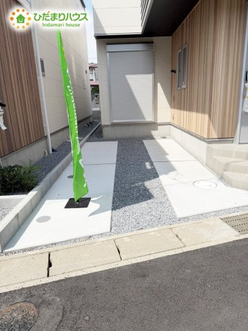 柏市西原128③　新築戸建　3号棟の駐車場|1台分可能な駐車スペース(^^)/車種により異なる場合がございます。
