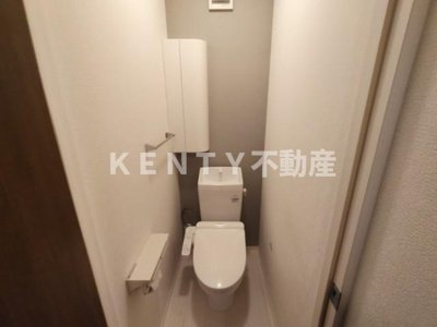 【トイレ】 | アンジュール蒲田 | シンプルで使いやすいトイレです