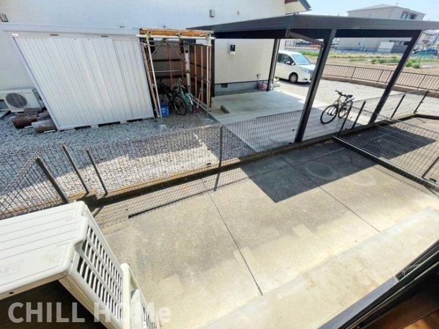 エクレール　Ｂのバルコニー|他社様掲載物件もまとめてご紹介、ご案内可能です(^^)/