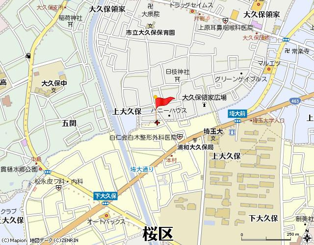アーベイン浦和の周辺