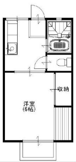 【間取り】 | 大澤ハイツ | 間取りです。