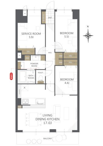 サントノーレ石手の画像