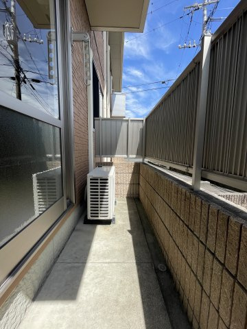 メゾン古閑中のバルコニー