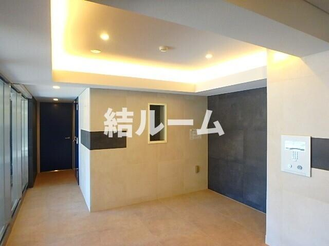 板橋区東新町１丁目の賃貸マンションのロビー