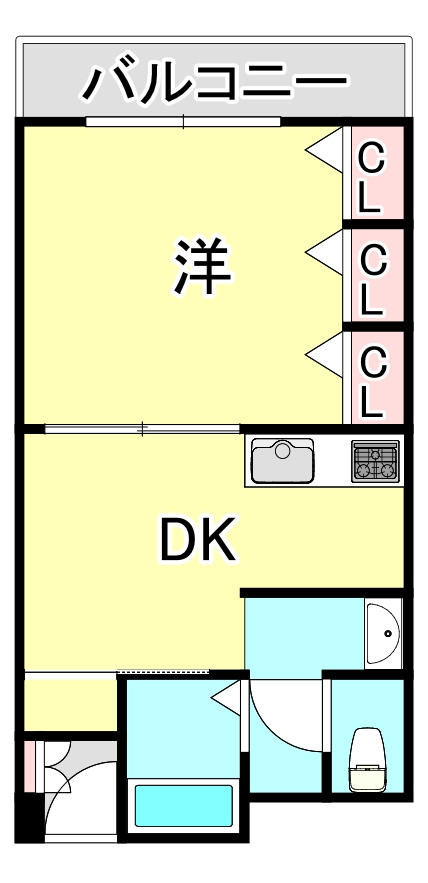 第1大森マンションの間取り