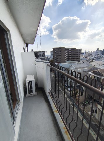 第1大森マンションのバルコニー