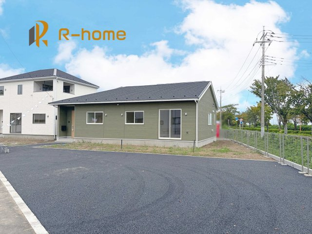 常総市本石下第12　新築戸建て　7号棟の外観|ご予約を頂ければ、『平日』はもちろん『早朝』や『夜間』もご見学可能です♪お気軽にお申し付けください♪