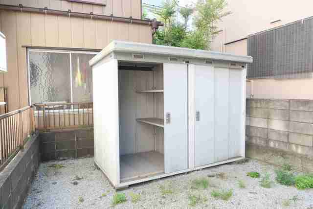 パレドール新小岩の庭