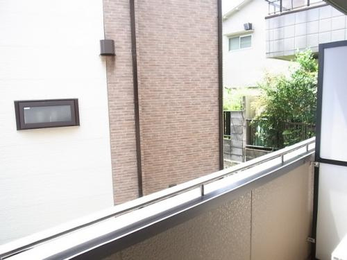 フルールウエハラのバルコニー