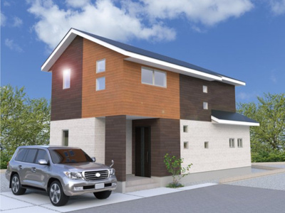 【外観パース】