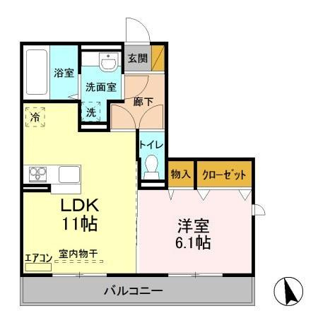 モン・レーヴの間取り