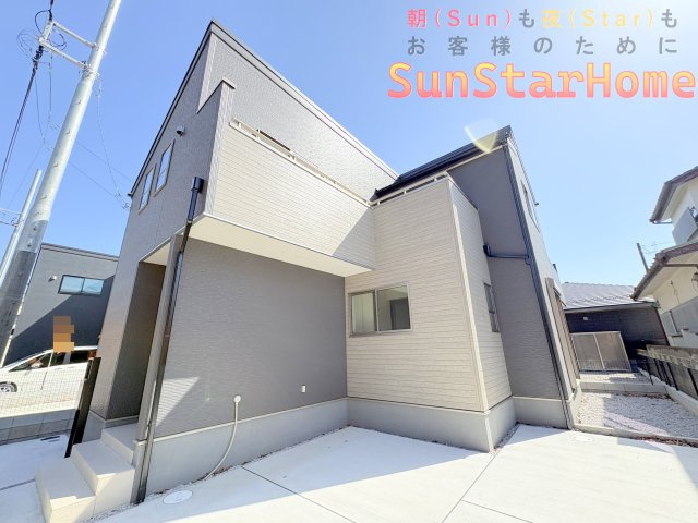 【サンスターホーム】羽村市小作台4丁目　新築5号棟の外観