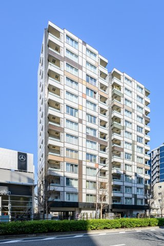 ジオ西新宿ツインレジデンスイースト棟の外観