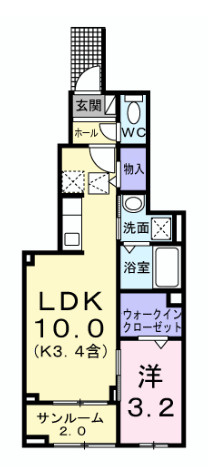 【間取り】 | ソレイユ緑ヶ丘(ソレイユミドリガオカ)