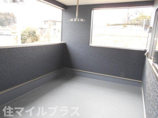 【バルコニー】 | 二本松市油井新築一戸建て12棟 | バルコニーからの眺めを楽しみながら食事をしませんか