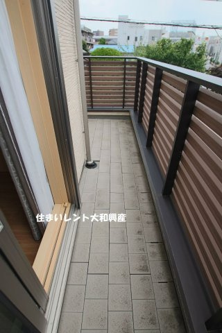 森野2丁目貸家のバルコニー